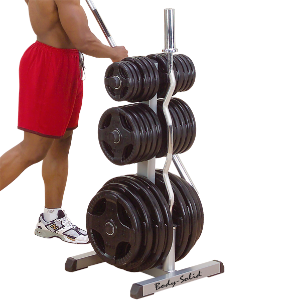 Body-Solid Olympic Weight Tree and Bar Rack (GOWT) Body-Solid Olympic Weight Tree and Bar Rack (GOWT)