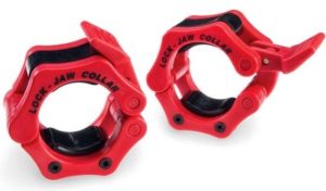 Lock-Jaw Olympic Barbell Collar Red