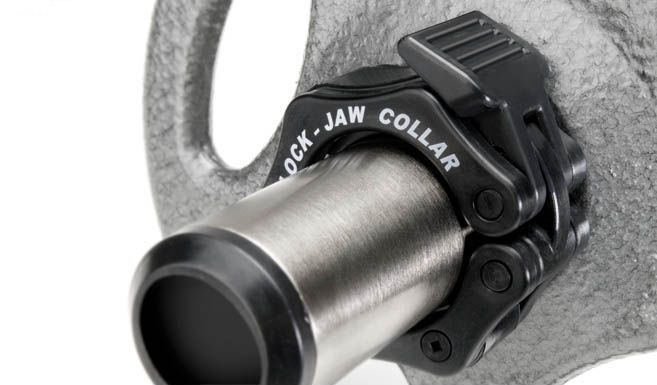 Lock-Jaw Olympic Barbell Collar Black Lock-Jaw Olympic Barbell Collar Black