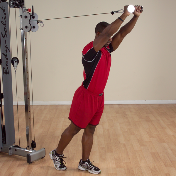 Body-Solid Pro-Grip Tricep Pressdown Bar