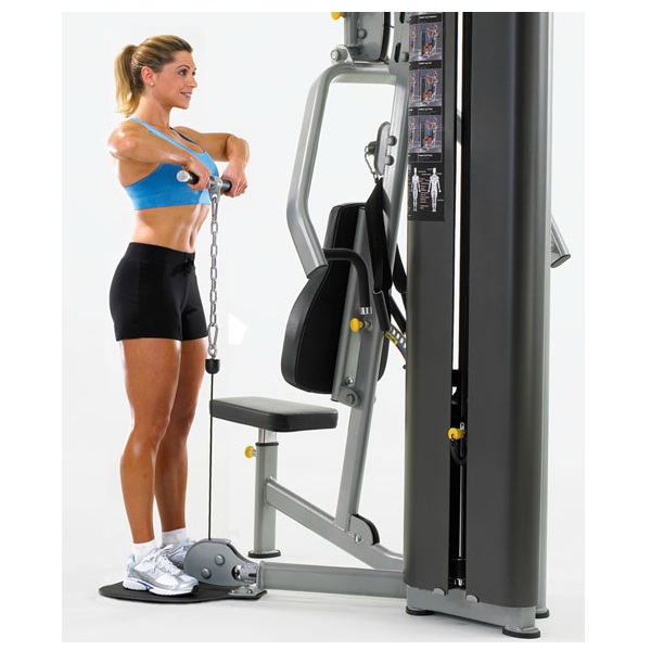 Paramount MP2.5 - 2 Stack Multi-Gym w/ Leg Press Low Swivel Pulley
