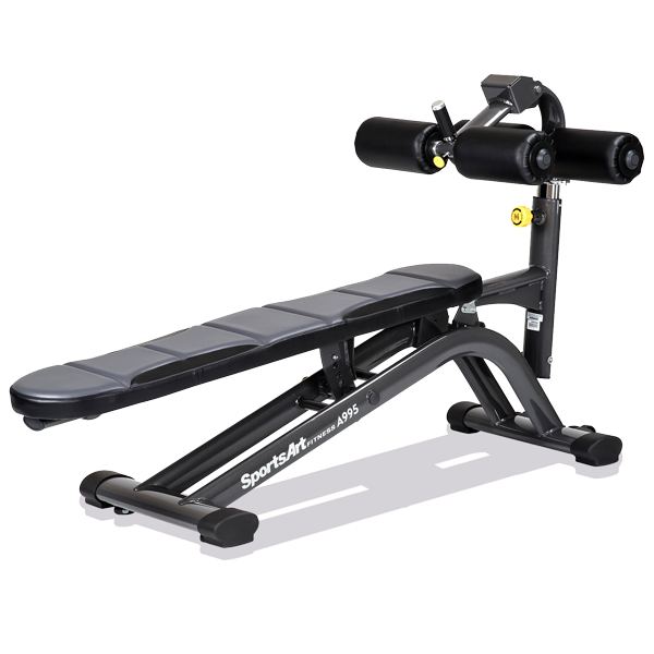 SportsArt A995 Adjustable Abdominal / Sit Up Bench Fitness Direct