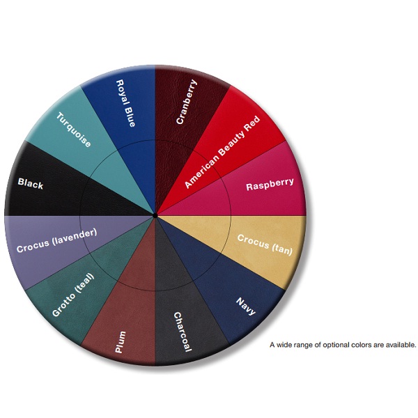 Superior grade BoltaSport, Boltaflex and Uniroyal Naugahyde® available in this wide range of standard upholstery colors.