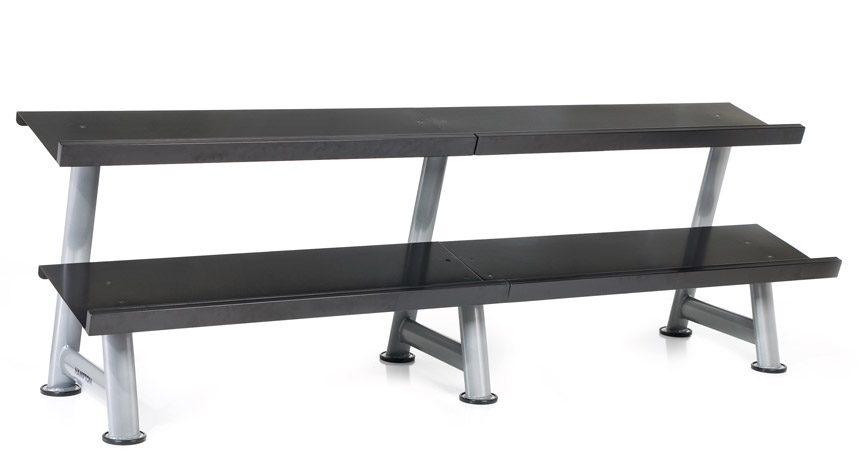 Hampton 2-Tiered Dura-Bell Rack (2T-FLT)