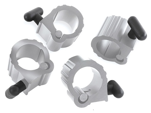 Hampton Bulldog Power Clamp Collars - 2 Inch Pair (BDC)