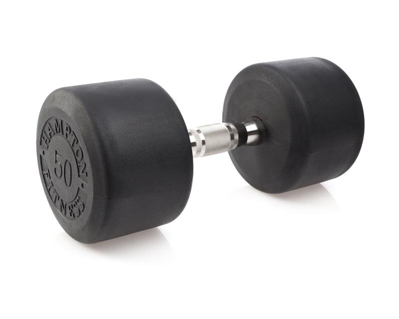 Hampton Dura-Prostyle Urethane Round Dumbbells-38865 Hampton Dura-Prostyle Urethane Round Dumbbells-38865