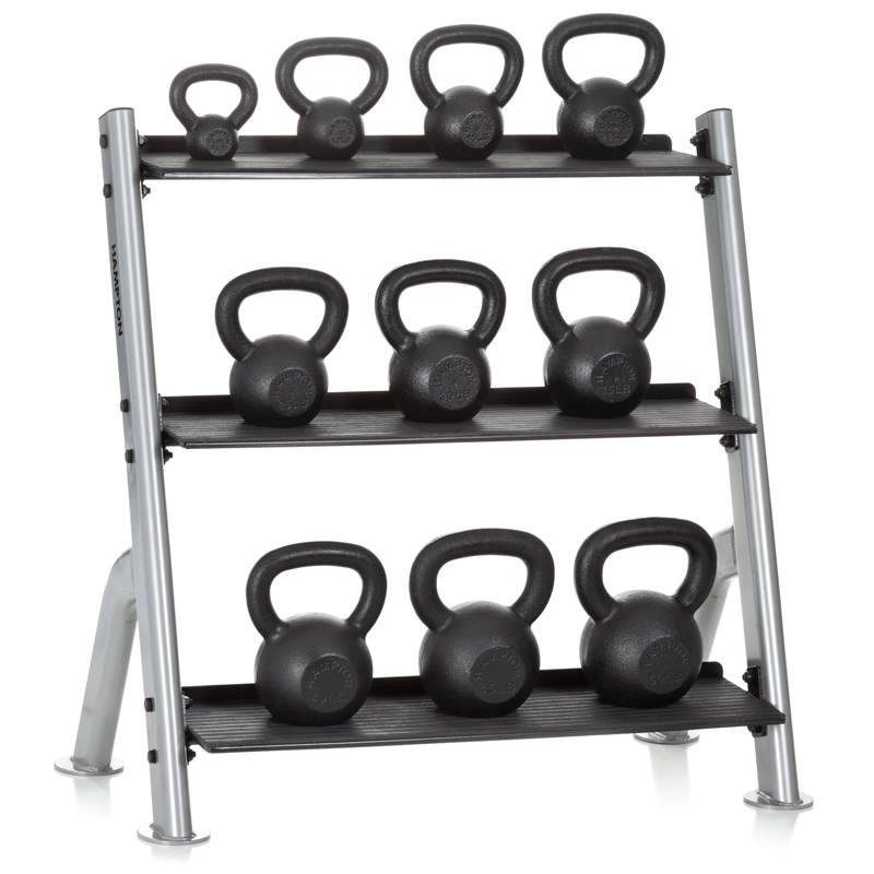 Hampton 3-Tier Horizontal Kettlebell Rack (KB-3T)