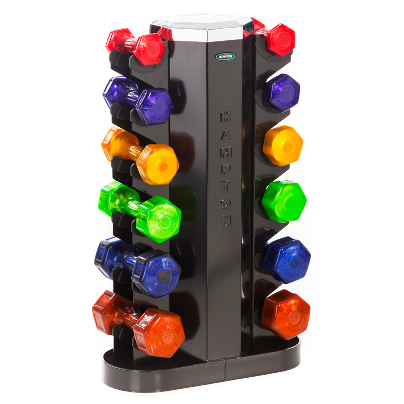 Hampton Jelly Bell-Neoprene-Vinyl Dumbbell Rack-0