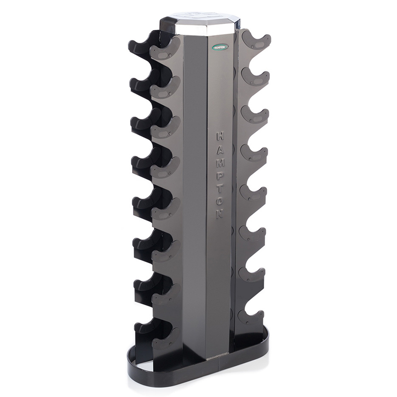 Hampton V-2-8 Two Sided Vertical Dumbbell Rack