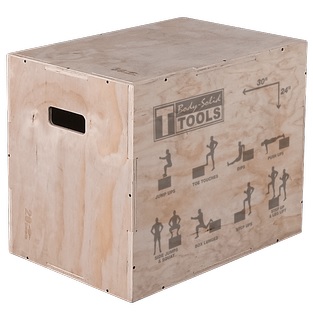 Body-Solid 3-in-1 Wooden Plyo Box