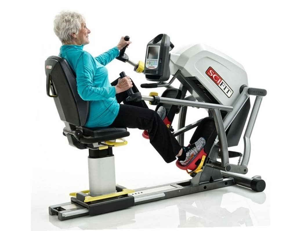 Scifit StepOne Recumbent Premium Seat Stepper