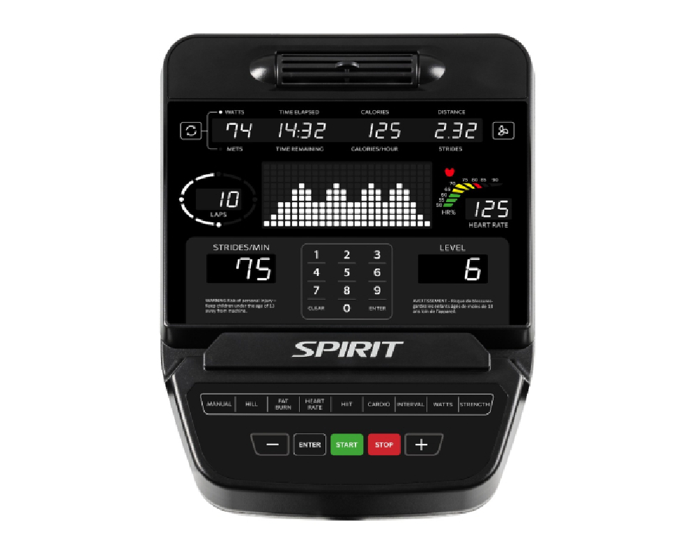 Spirit CE900 Elliptical Trainer (2)