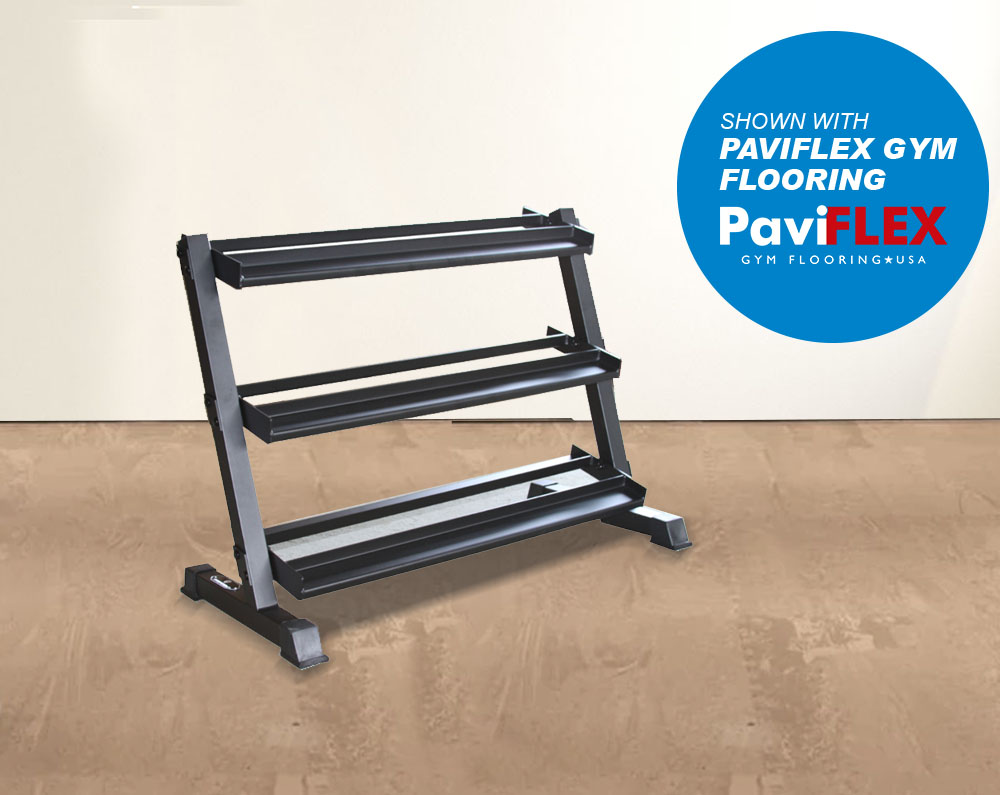 Paradigm Dumbbell Rack (3 Tier) | Fitness Direct