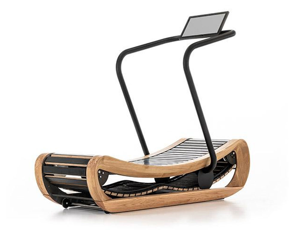 NOHrD Sprintbok Curved Manual Treadmill – Ash