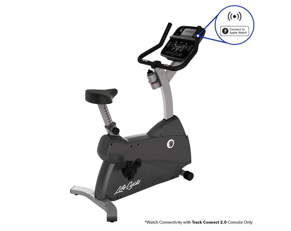 Life Fitness C1 Lifecycle Exercise Bike Track 2 Console