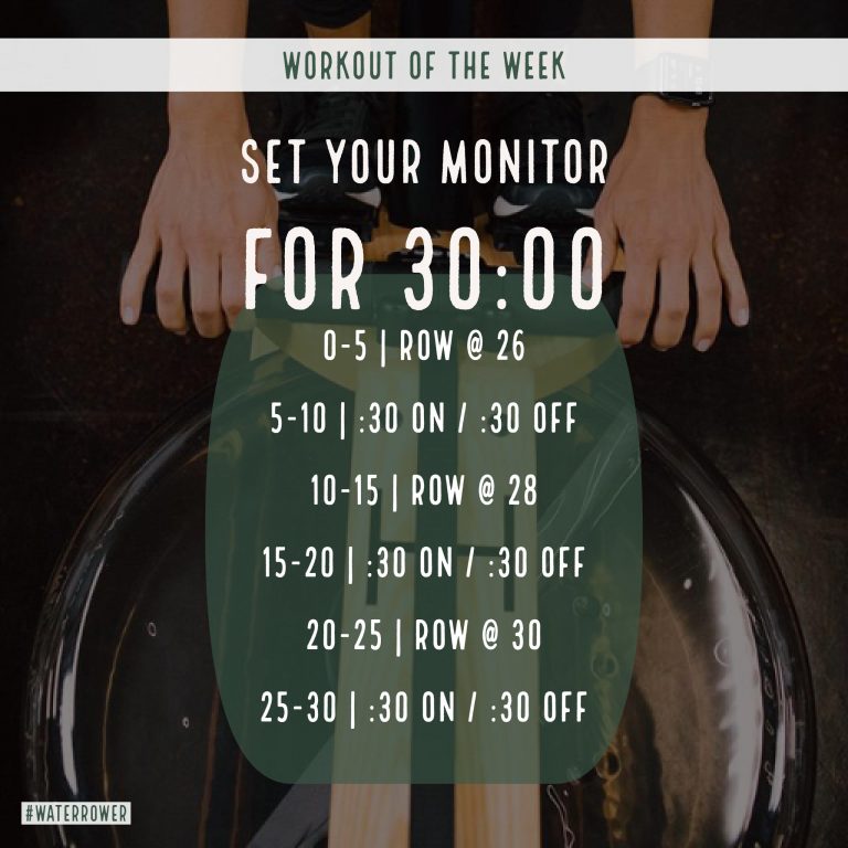 Workout of the Week – 134