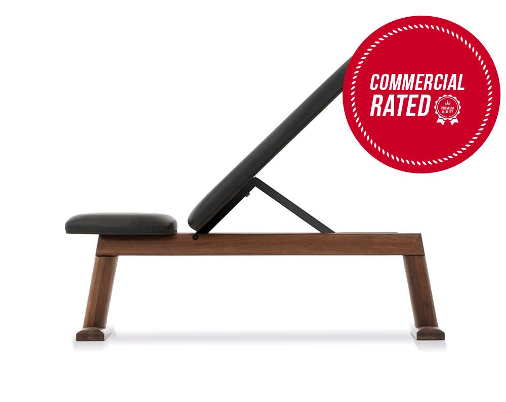 NOHRD WeightBench Walnut | Fitness Direct