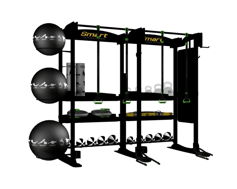 Prism Fitness Studio FTC Floor Mount – 2 Bay Package