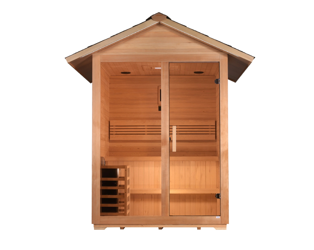 Arlberg 3 Person Outdoor Traditional Sauna