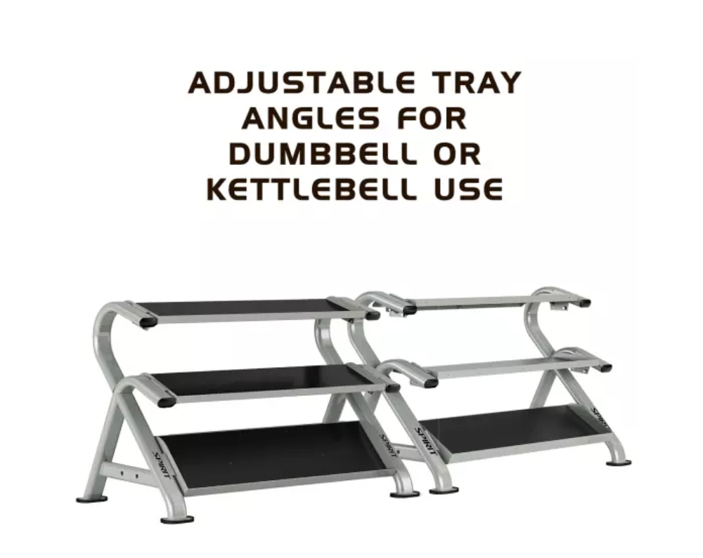 Spirit 3-Tier Dumbbell Rack ST800DR3