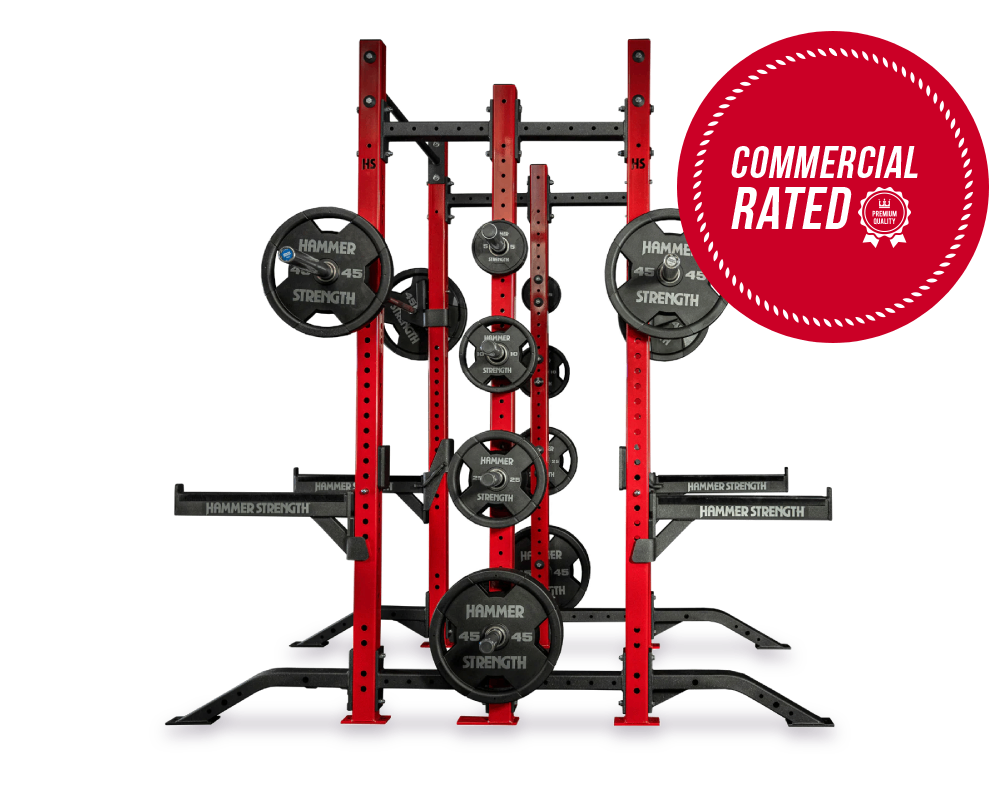Hammer Strength HD Athletic NX Half Half Combo Rack