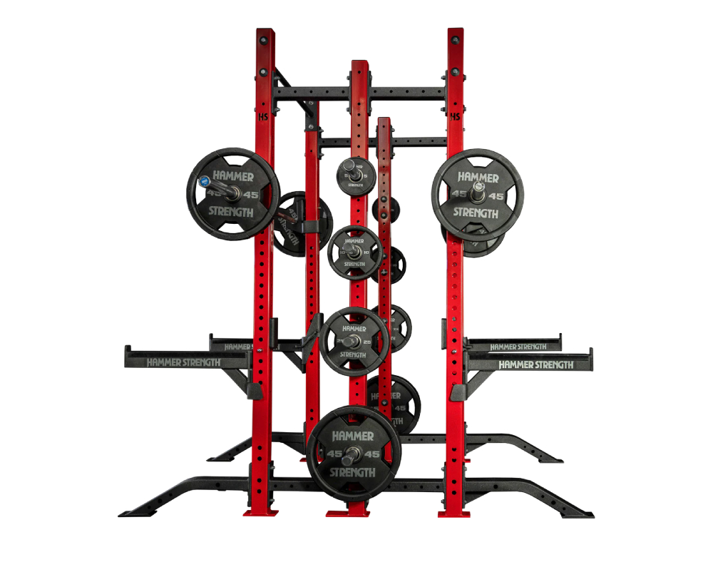 Hammer Strength HD Athletic NX Half Half Combo Rack