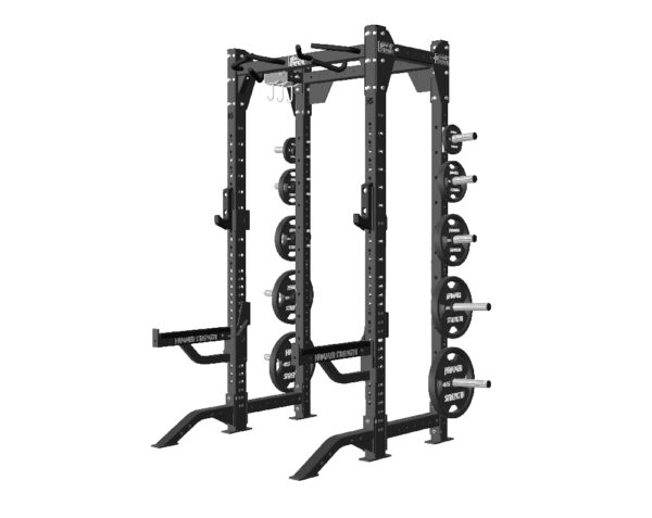 Hammer Strength HD Elite iD Half Rack | ELT-HR-STRD | Fitness Direct