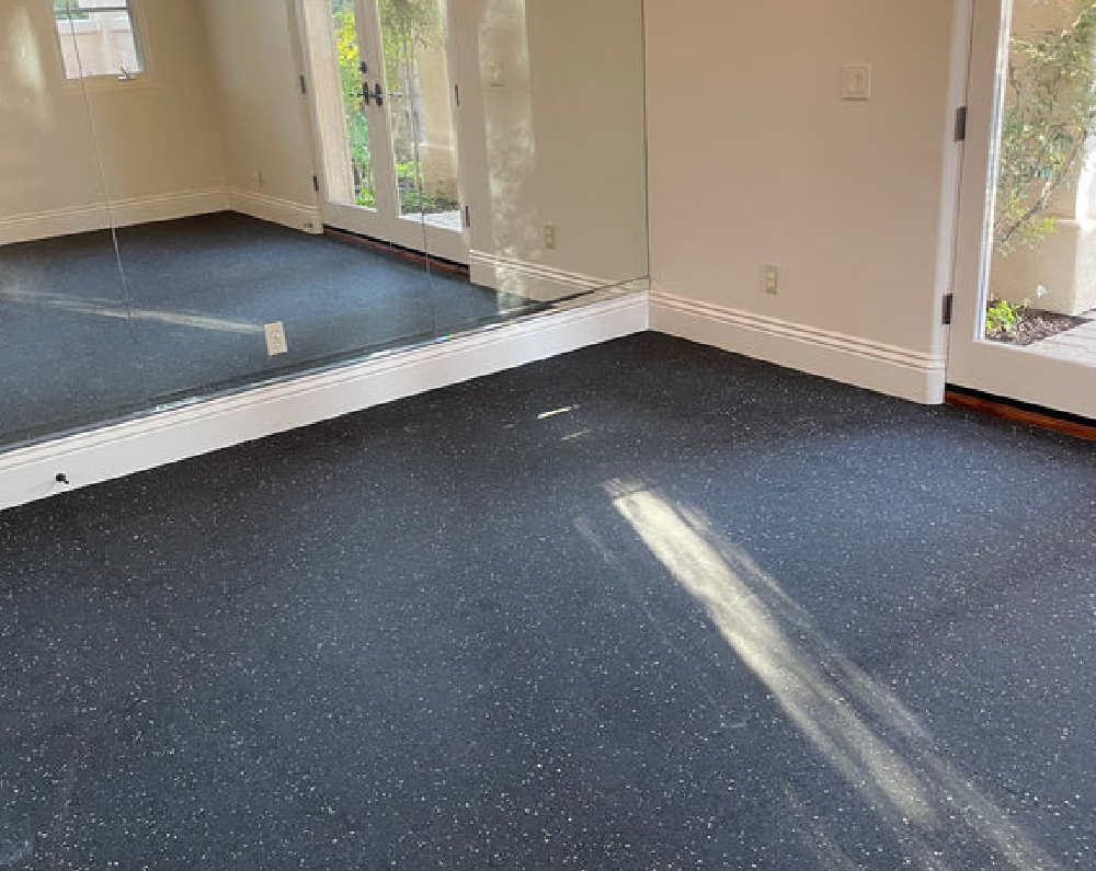 Carbon Black Rubber Flooring (2)