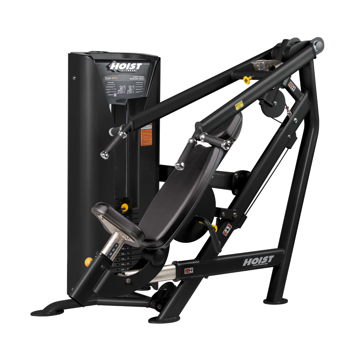 HD-3300_Chest_Shoulder_Press_BLACK_matte_black