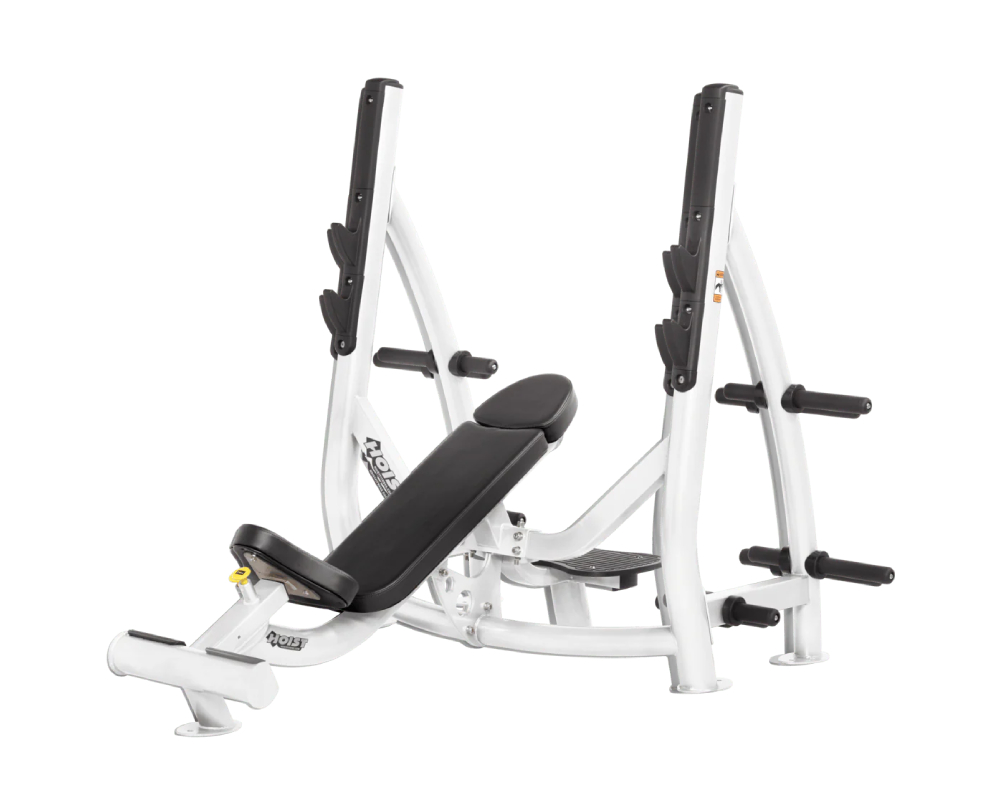 Hoist Fitness Commercial Olympic Incline Bench with Storage CF-3172-A (2)