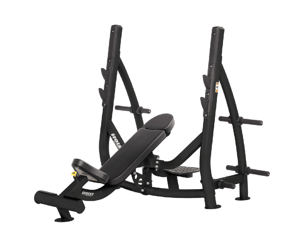 Hoist Fitness Commercial Olympic Incline Bench with Storage CF-3172-A