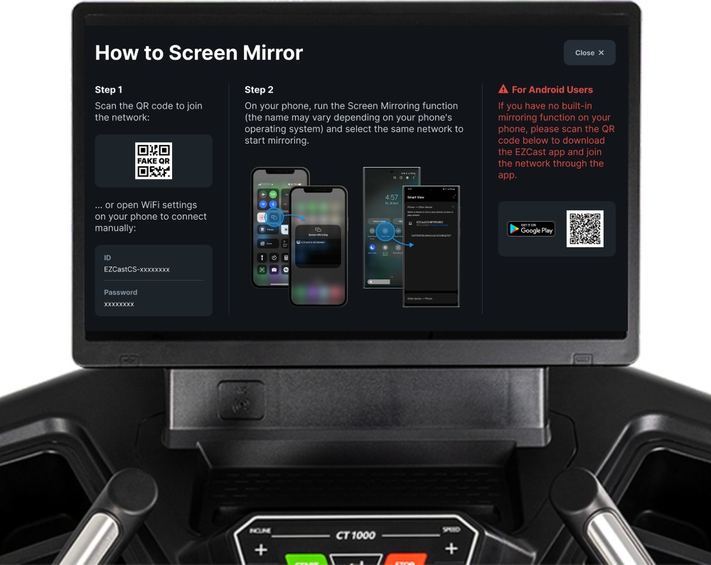 Spirit CT1000ENT Treadmill (11)